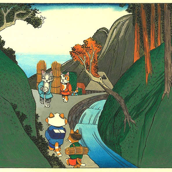 The Thirty-Three Stations of the Cat Road